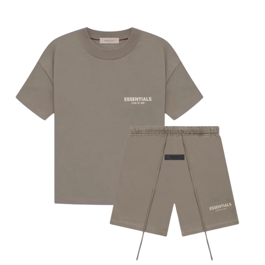 Fear of God Essentials Desert Taupe Summer set