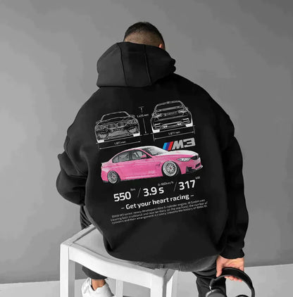 Unisex Oversized Racing Hoodie | Riley