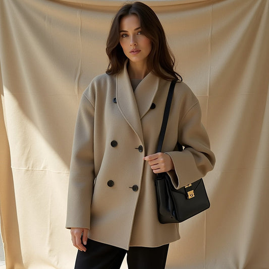 Liora Amsterdam- Asymmetrische Trenchcoat